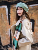 Szal SZ22277 AUTUMN CHECKER - 3